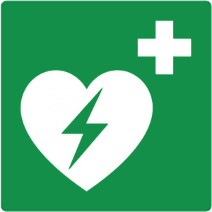 Pictogram AED toestel