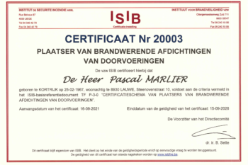 Implémentations de certificats Isib